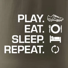 Play Eat Sleep Repeat fotbal
