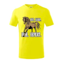 Eat Sleep Ride Repeat Western