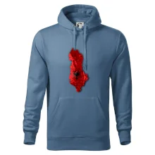 Mapa Albánsko reliéf hôr Mapa Albánsko reliéf hôr