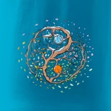 Yin & Yang strom - zima, leto