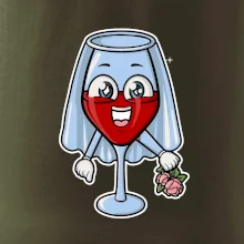 Červené víno pro nevěstu