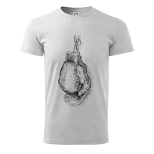 Boxerské rukavice kreslené na výšku