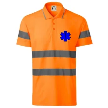 Rescue - Hviezda na prsníku + nápis na chrbte Rescue - Hviezda na prsníku + nápis na chrbte