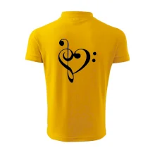 Husľový kľúč srdce Husľový kľúč srdce