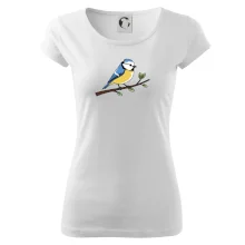 Sýkorka modrinka na vetve