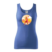 Farebný párový motív na hory