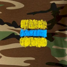 Turistická Cyklo značka - žlto modrá