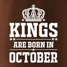 Kings are born in October