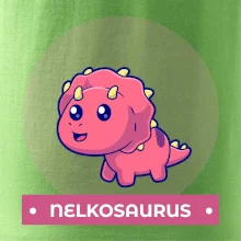 Dinosaurie mená - růžový dinosaurus