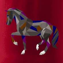 Kôň geometria farebný