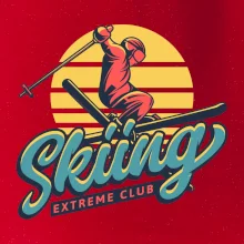 Skiing winter extreme cup