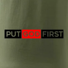 Put God first obdĺžnik