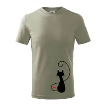 Zamilovaná mačka spredu