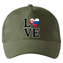 Love Slovenská vlajka