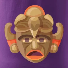 Mayové maska černoch