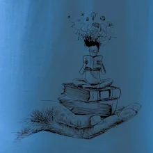 Čitateľ - ruka kreslená Čitateľ - ruka kreslená