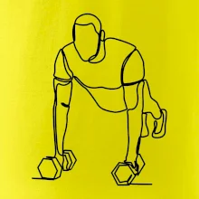 Tréner fitness jedným ťahom