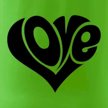 Love nápis jednoduchý