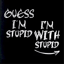 Guess iam stupid