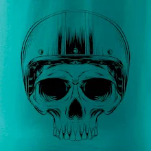 Motorkár lebka s guľatou hlavou