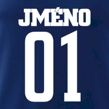 Futbalový dres - vlastné meno a číslo