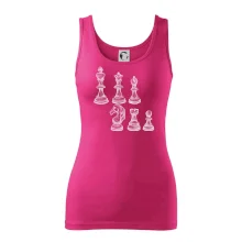 Šachové figúrky kreslené