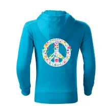 Peace and love symbol