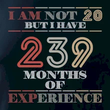 20 years 239 months of experience