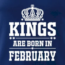 Kings are born in February