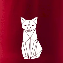 Origami mačka spredu