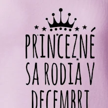Princezné sa rodia v decembri