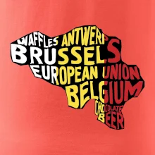 Mapy - názvy miest - Belgicko