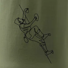 Lezecká stena jedným ťahom