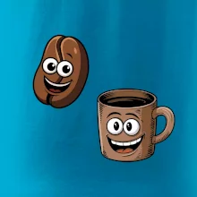 Parové tričko - Hrnček a káva