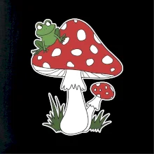 Goblincore  houba veselá