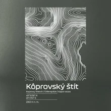 Kôprovský štít - vrstevnice v obdĺžniku