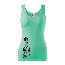 Husľový kľúč gitara