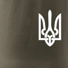 Ukrajina trojzubec prsník Ukrajina trojzubec prsník