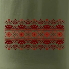 Ukrajinský vzor - červený