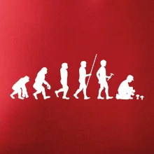 Evolúcia hubár muž Evolúcia hubár muž