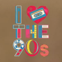 Aj love 90s - srdce a kazeta