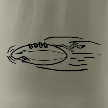 Americký futbal letiaca lopta Americký futbal letiaca lopta