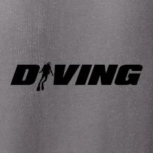 Diving nápis potápač
