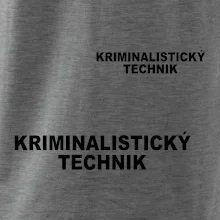 Kriminalistický technik Kriminalistický technik