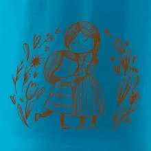 Matka a dcéra v objatí