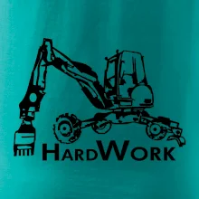 Hard Work kráčajúce rýpadlo