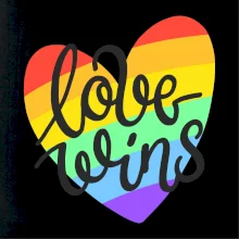 Love wins srdce