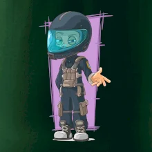 Vesmírny vojak fialový