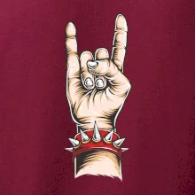 Rocková ruka s náramkom