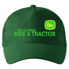 Save horse, ride tractor